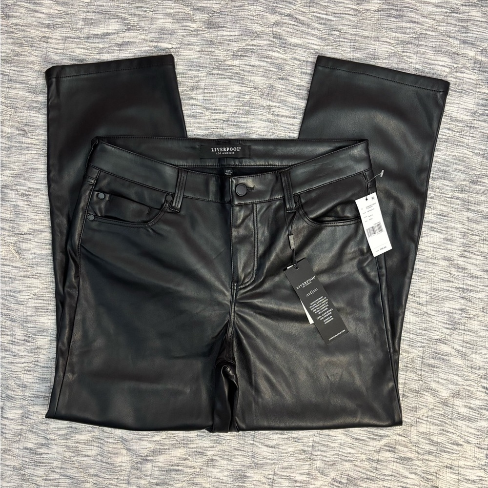 Liverpool Crop Kennedy Straight Leg Jeans Sz 8/29 NWT | Liverpool Straight Leg -